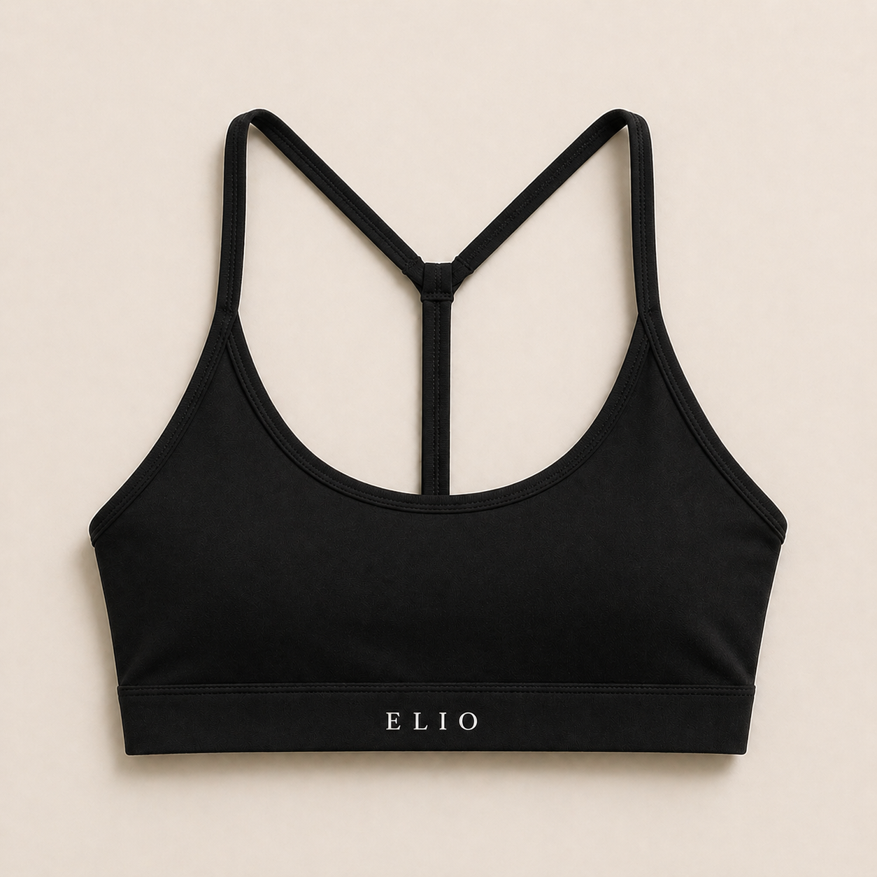 Airlift Y-Back Bra — Black