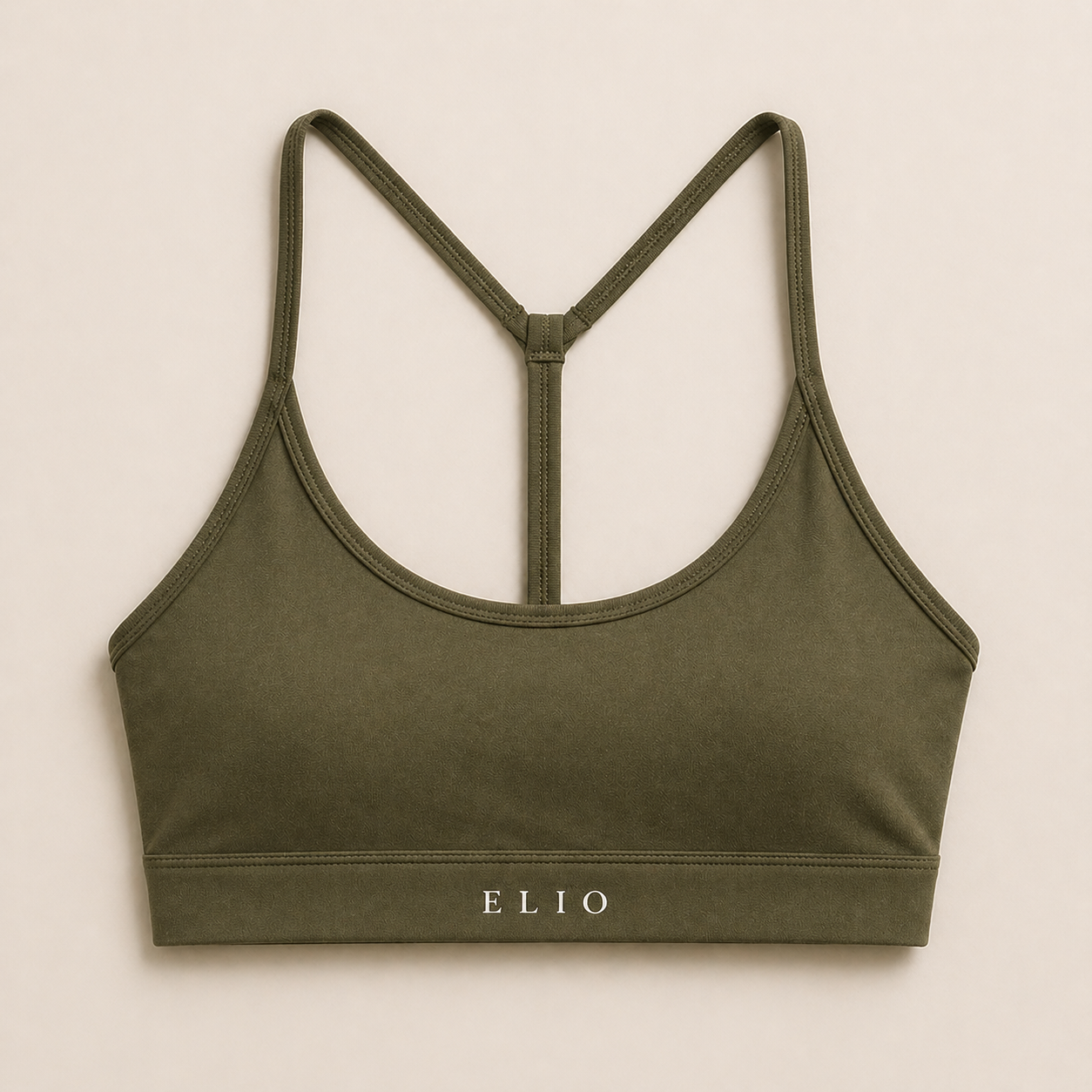 Airlift Y-Back Bra — Olive